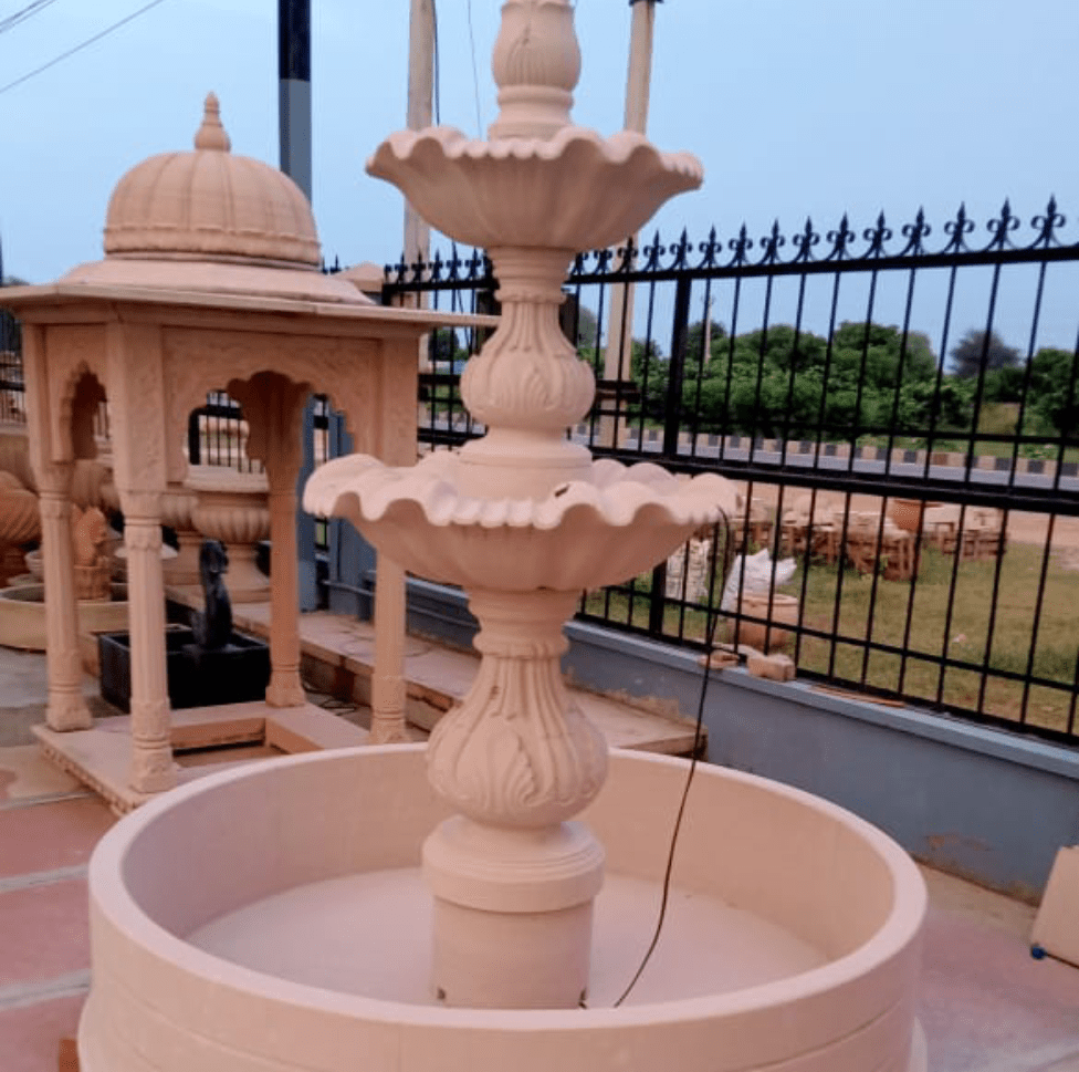 natural stone fountain