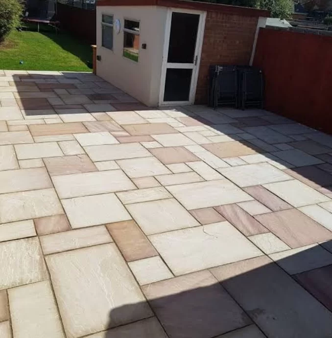 natural stone pavings