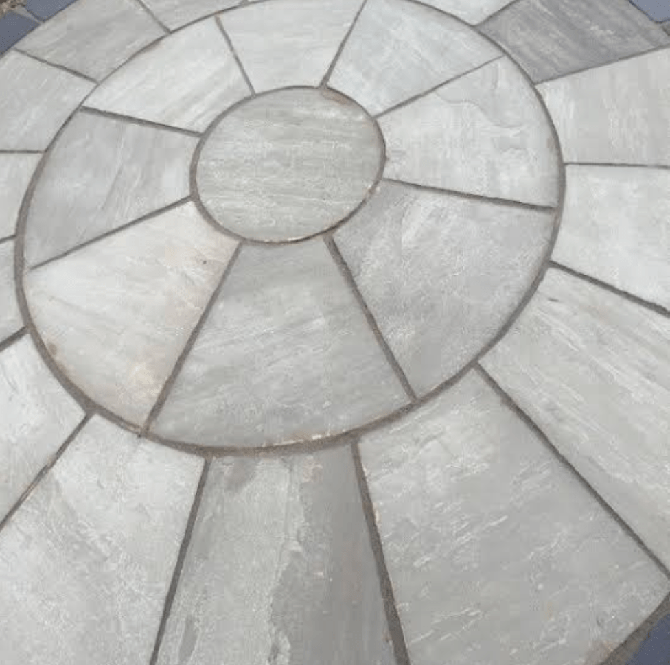 grey sandstone circle