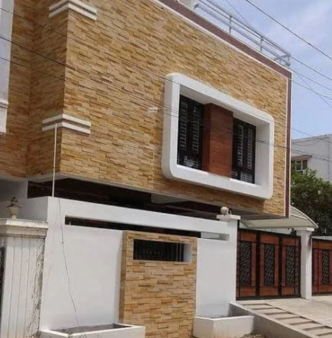 front elevation walls