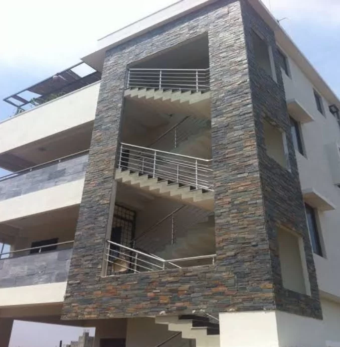 front elevation walls