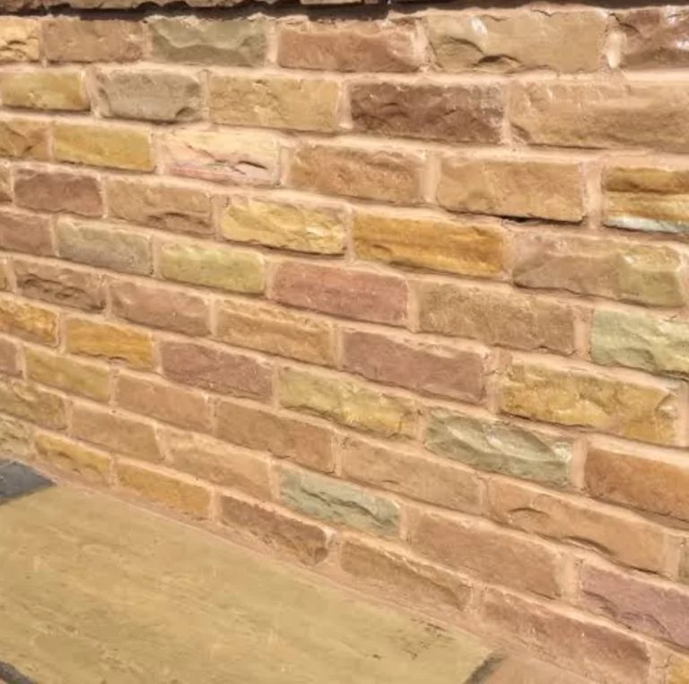 Multi colour Tumbled walling