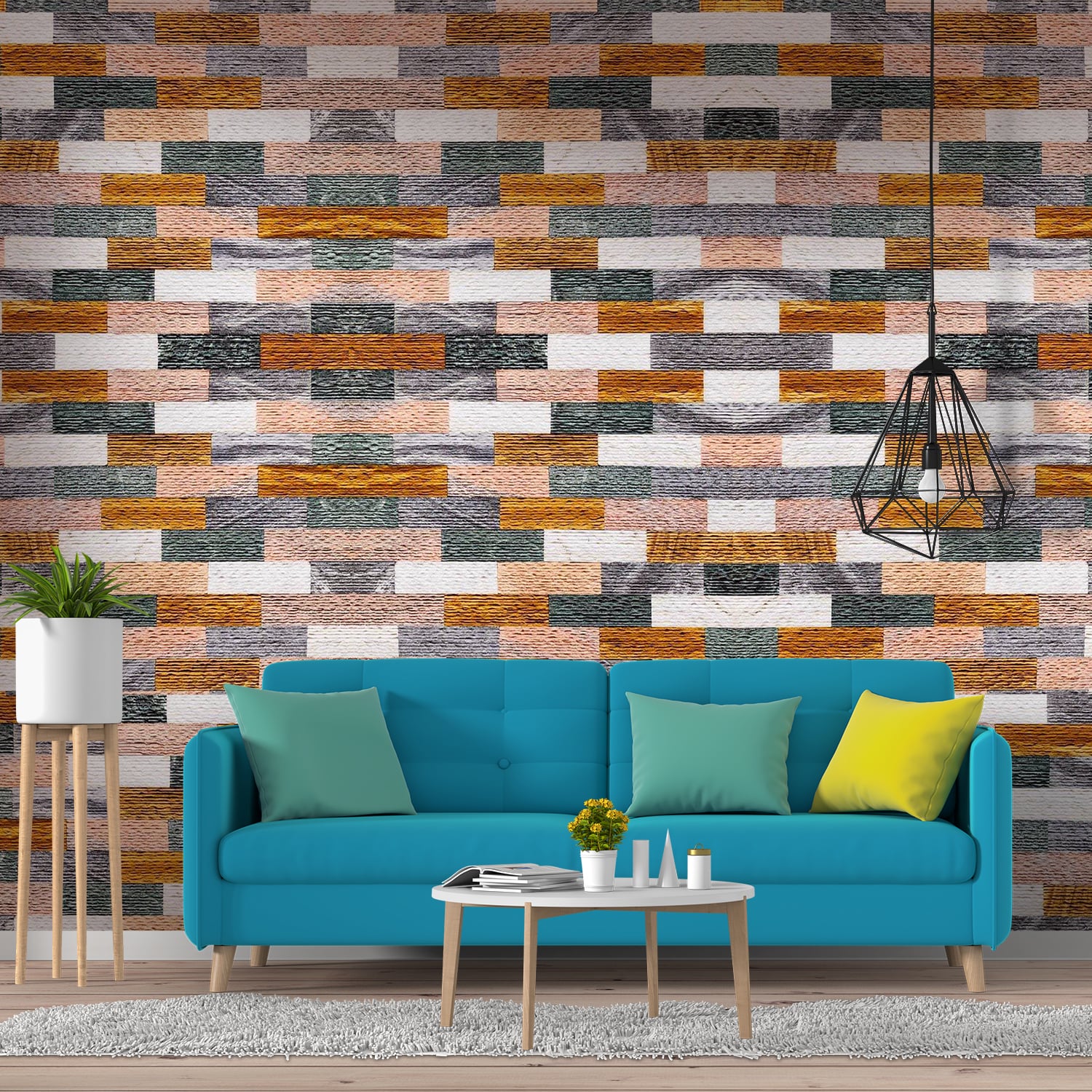 Multicolor Marble notching cladding-min
