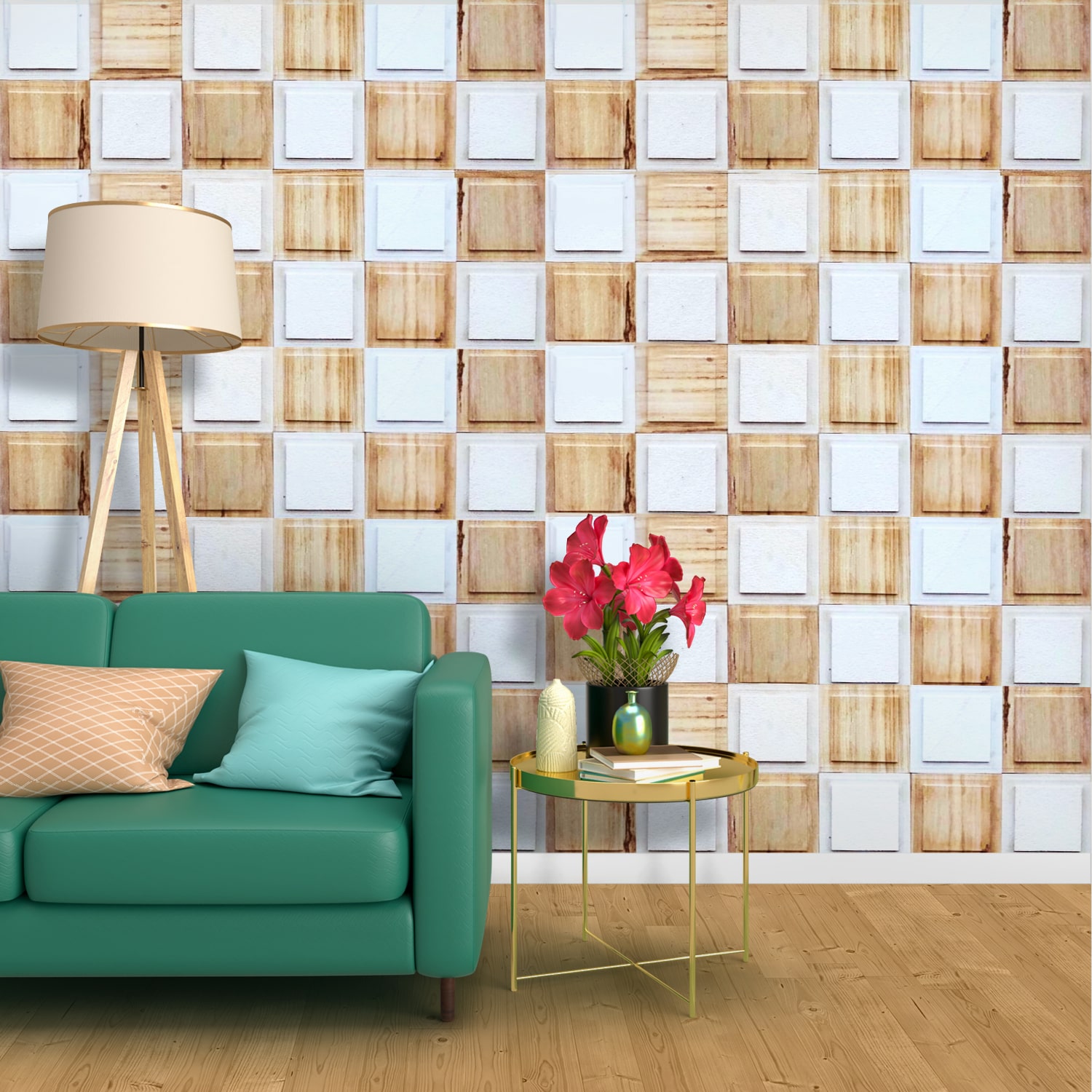 Multicolor open face stone cladding-min