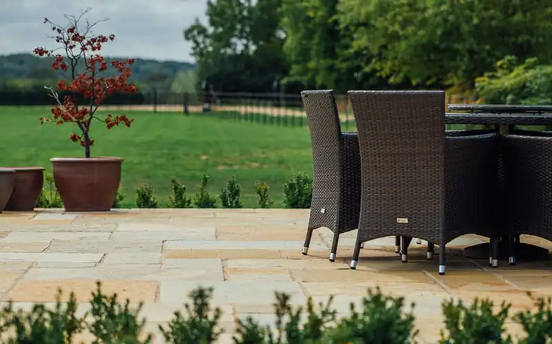 June Renovations? Here’s Why Sandstone Paving is a Summer Favorite