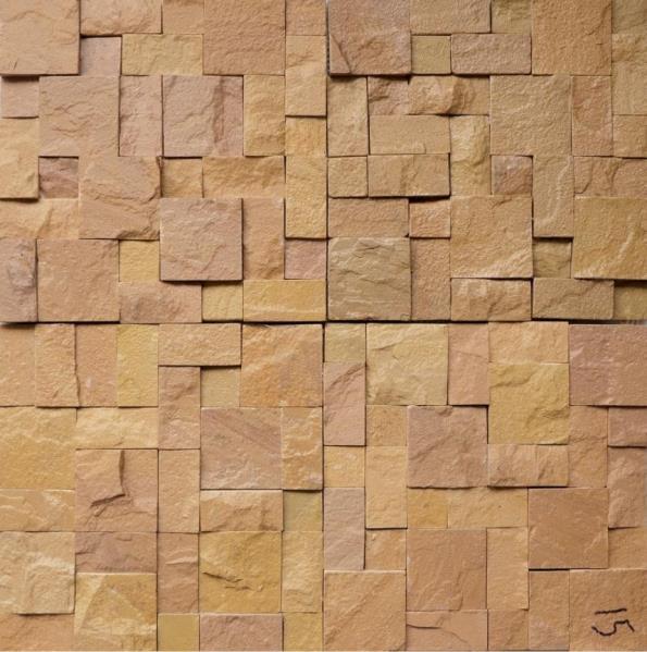 Mosaic Magic: Weather-Resistant Natural Stone Mosaic for Humid Walls