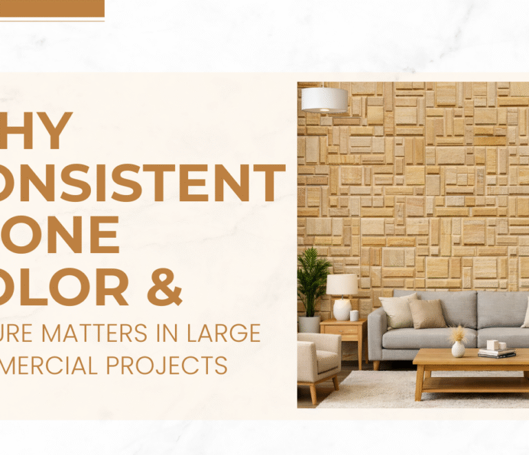 Consistent-Stone-Color- in Large-Commercial-Projects