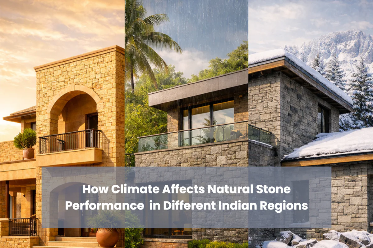 How Climate Affects Natural Stone Performance in Different Indian Regions