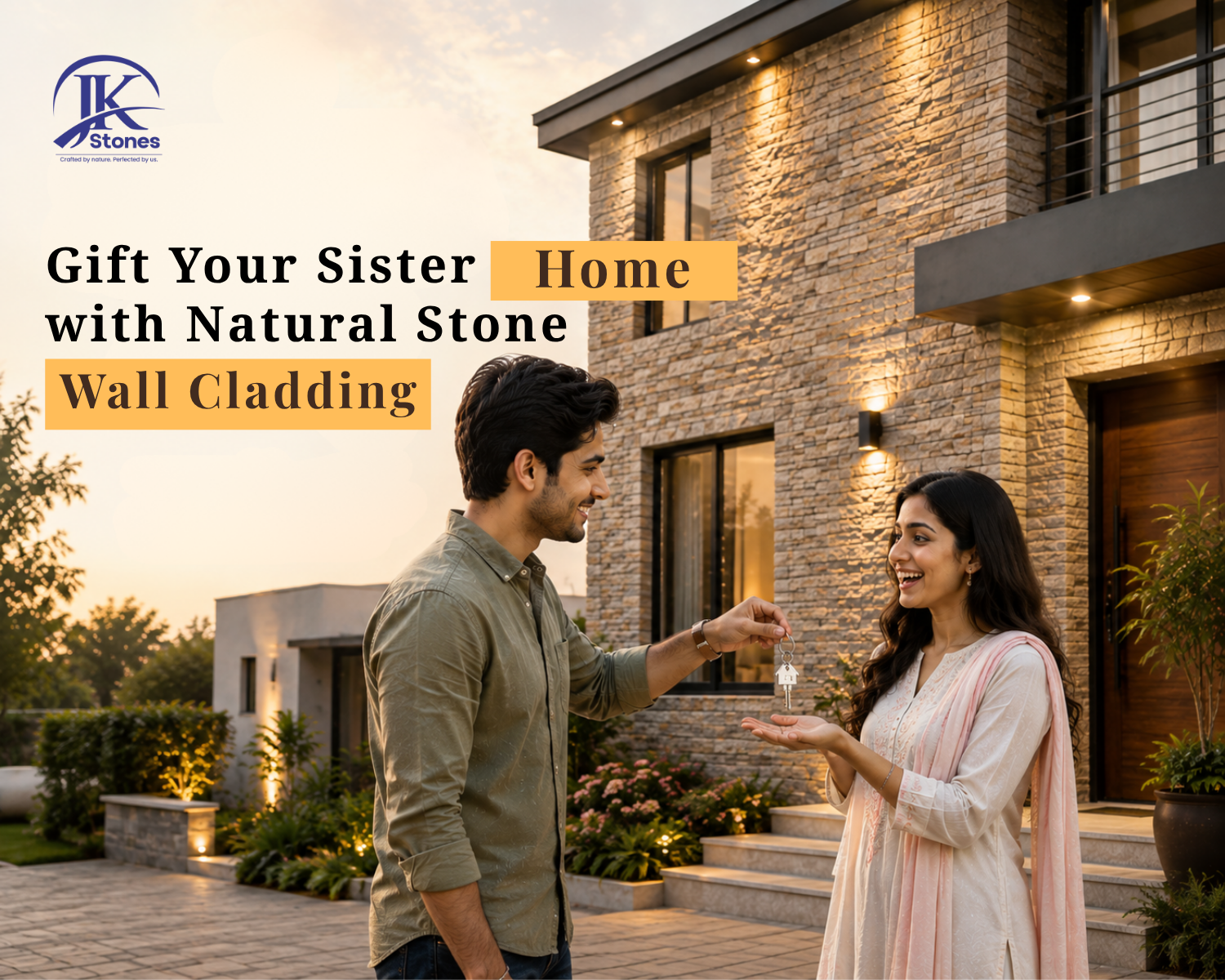 Gift Your Sister a Home Makeover with Natural Stone Wall Cladding 